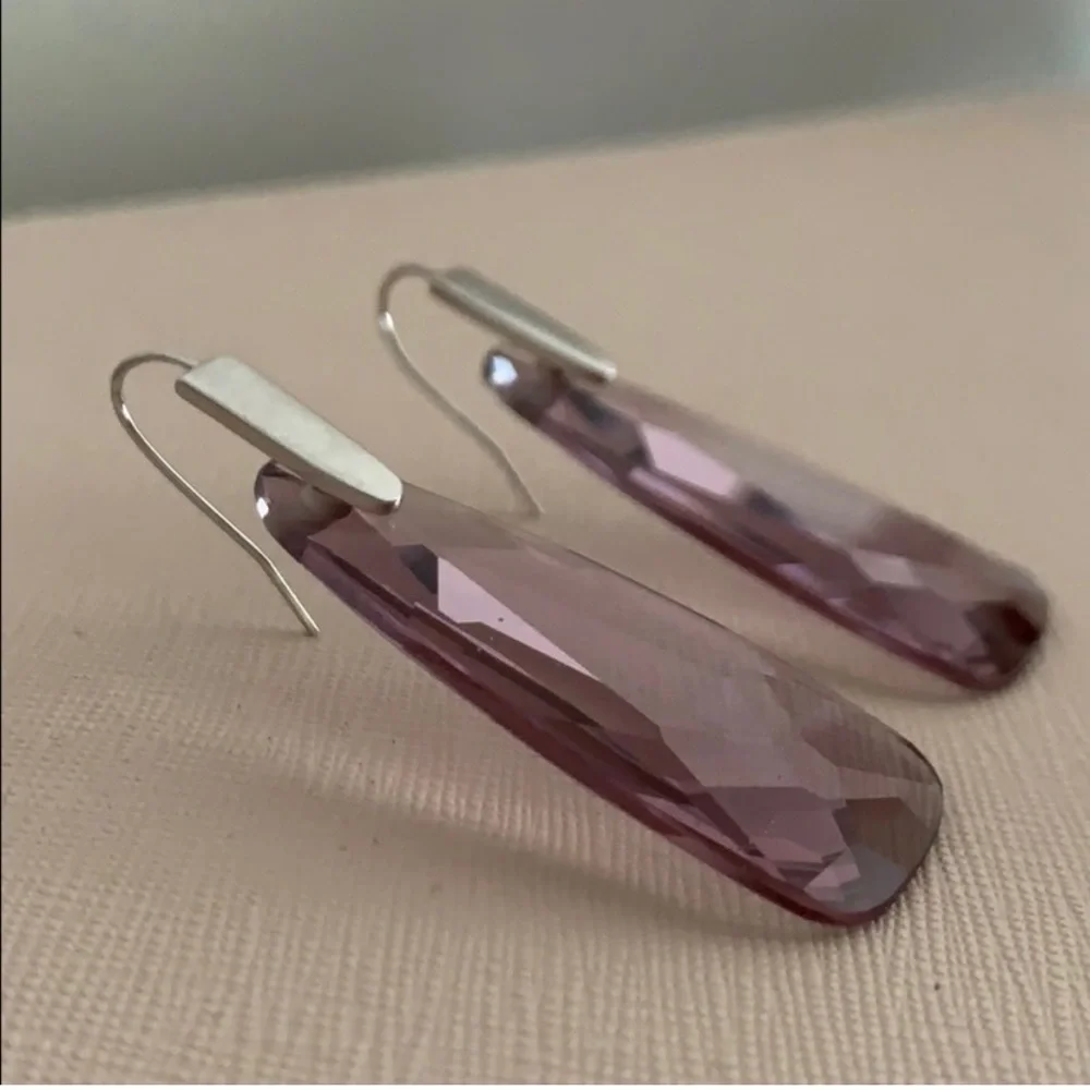 Kendra Scott Lavender Drop Earrings - Picture 9 of 9
